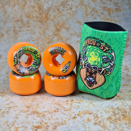 Santa cruz Skateboards Orange / 54mm Slime Balls Collin Provost Beer Guest Skateboard Wheels