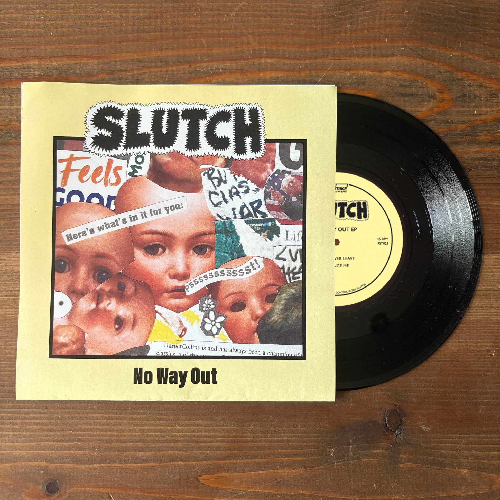 First Strike Records vin SLUTCH No Way Out 7" EP