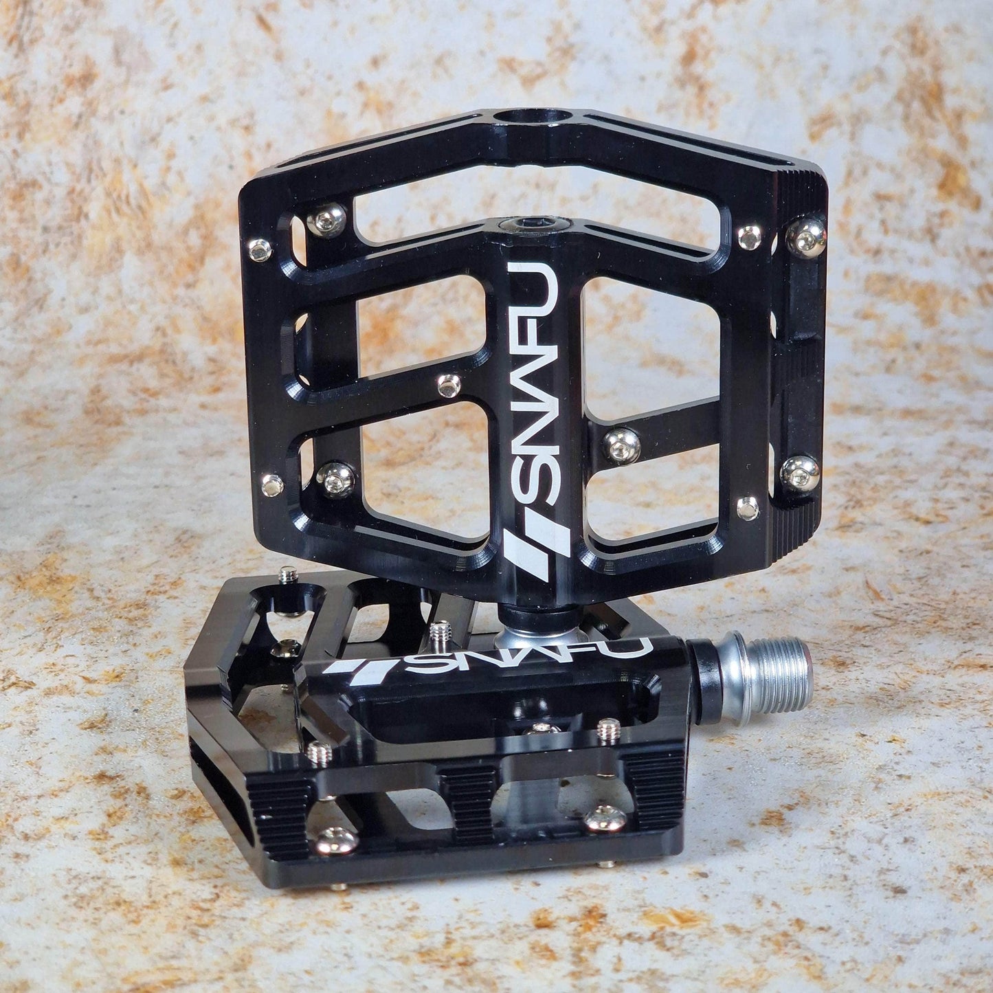 Snafu BMX Parts Black / 9/16" Snafu Cactus Sealed CNC Alloy Pedals