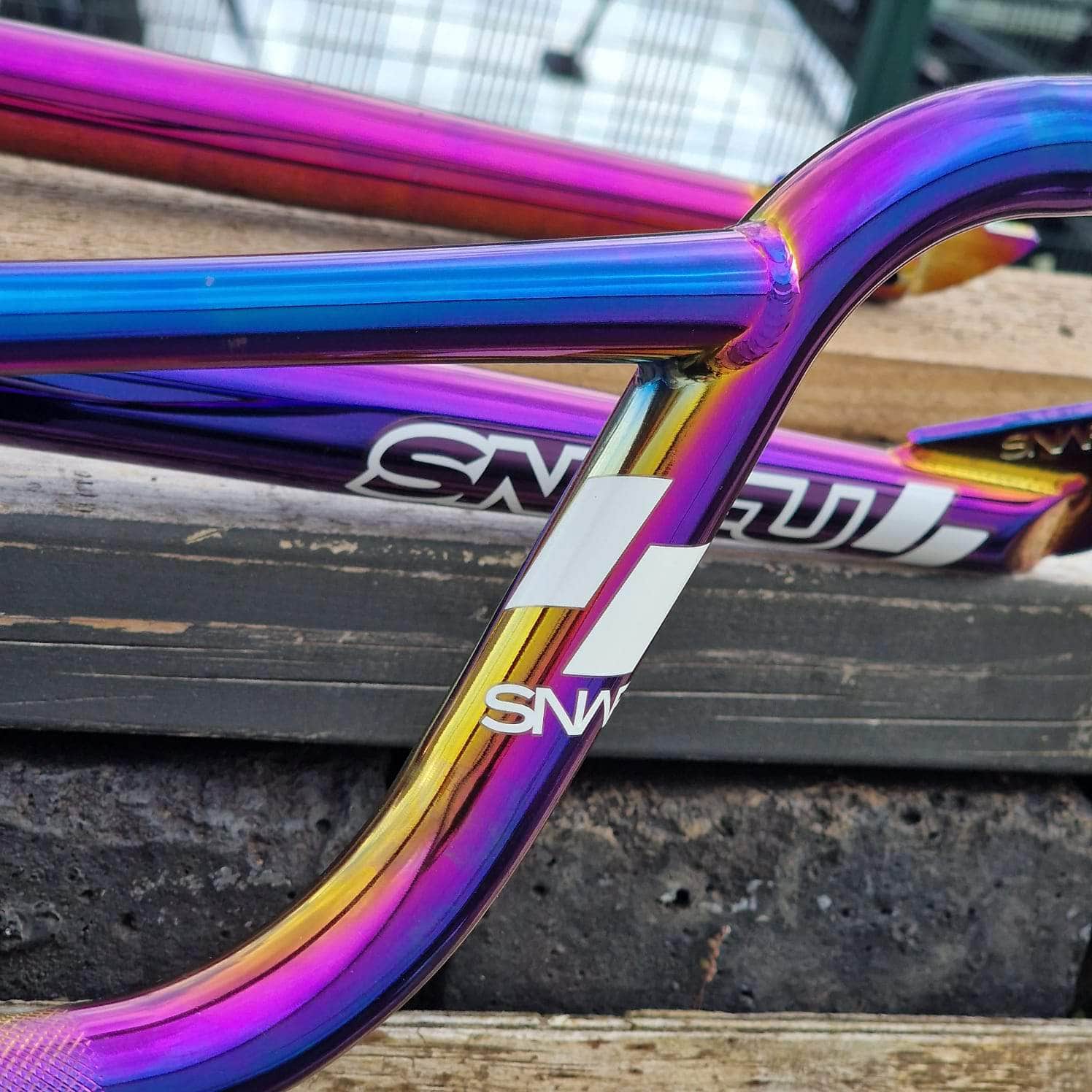 Snafu Jet Fuel BMX Race Cruiser Race Fork and Bar Set Alans BMX