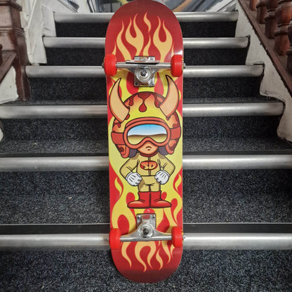 Speed Demons Skateboards 8.0 Speed Demons Hot Shot 8.0" Complete Skateboard