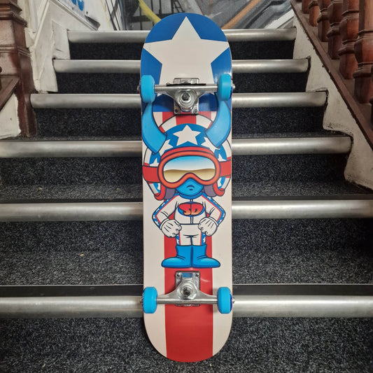 Speed Demons Skateboards 7.75 Speed Demons Stars 7.75" Complete Skateboard