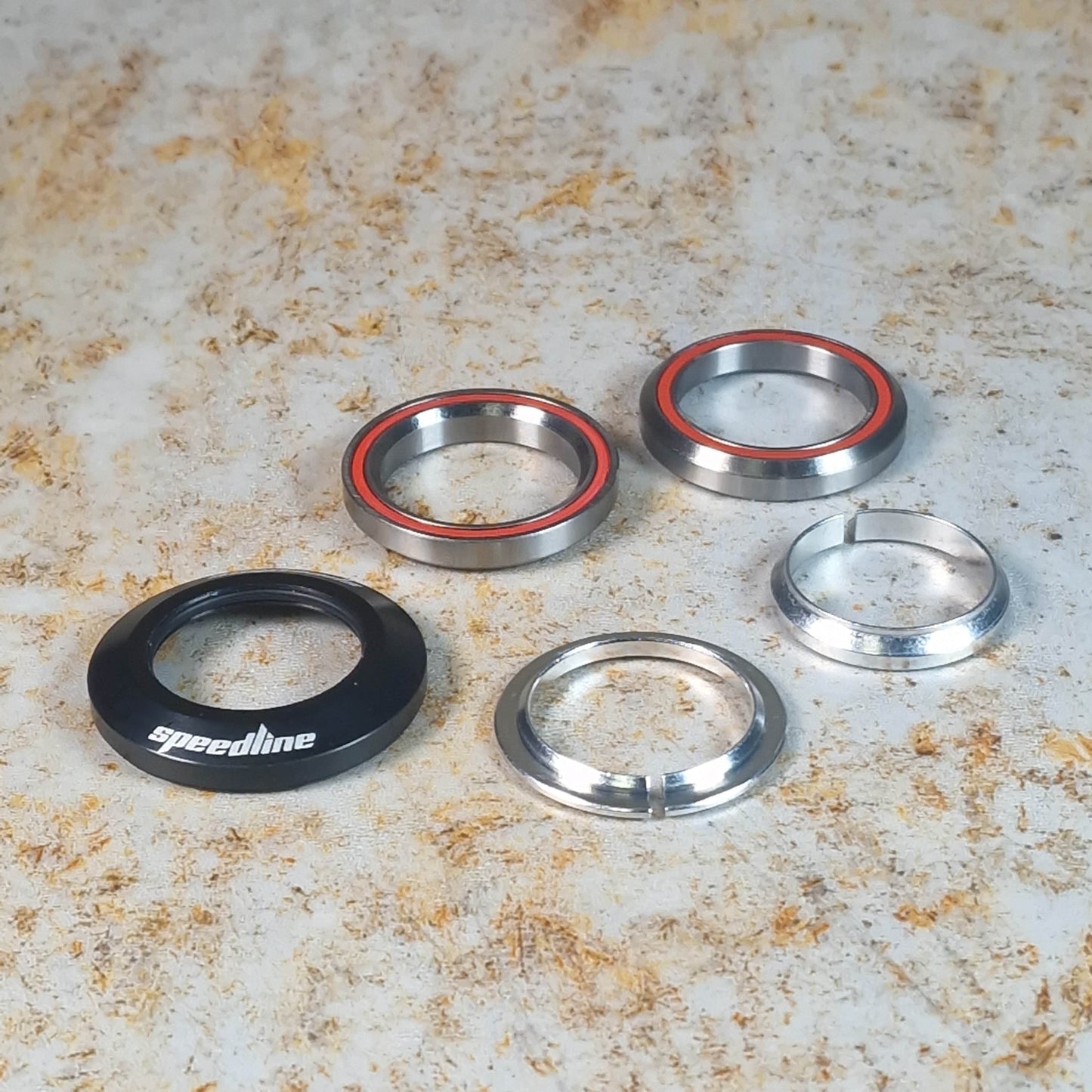 Speedline BMX Racing Speedline 1 1/8" Headset Black