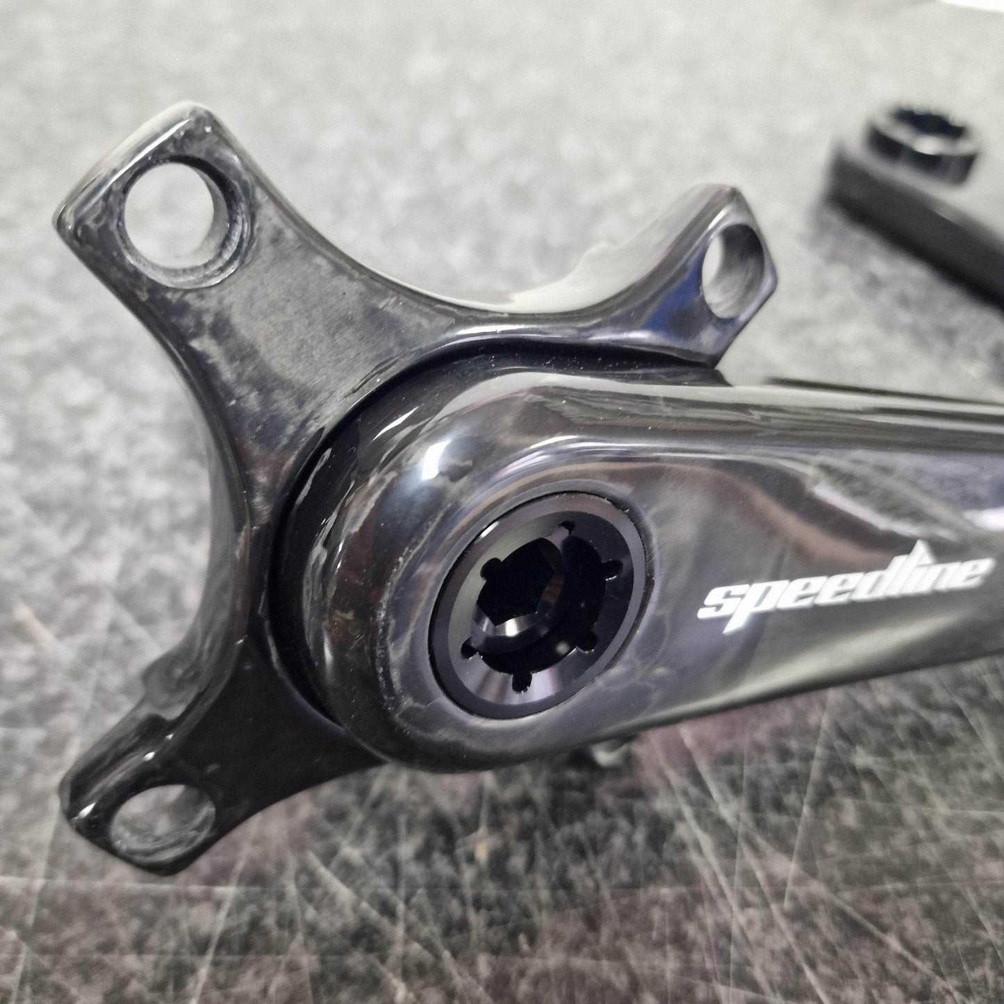 Speedline Speedline Elite Carbon Fiber Hollow BMX Race Cranks