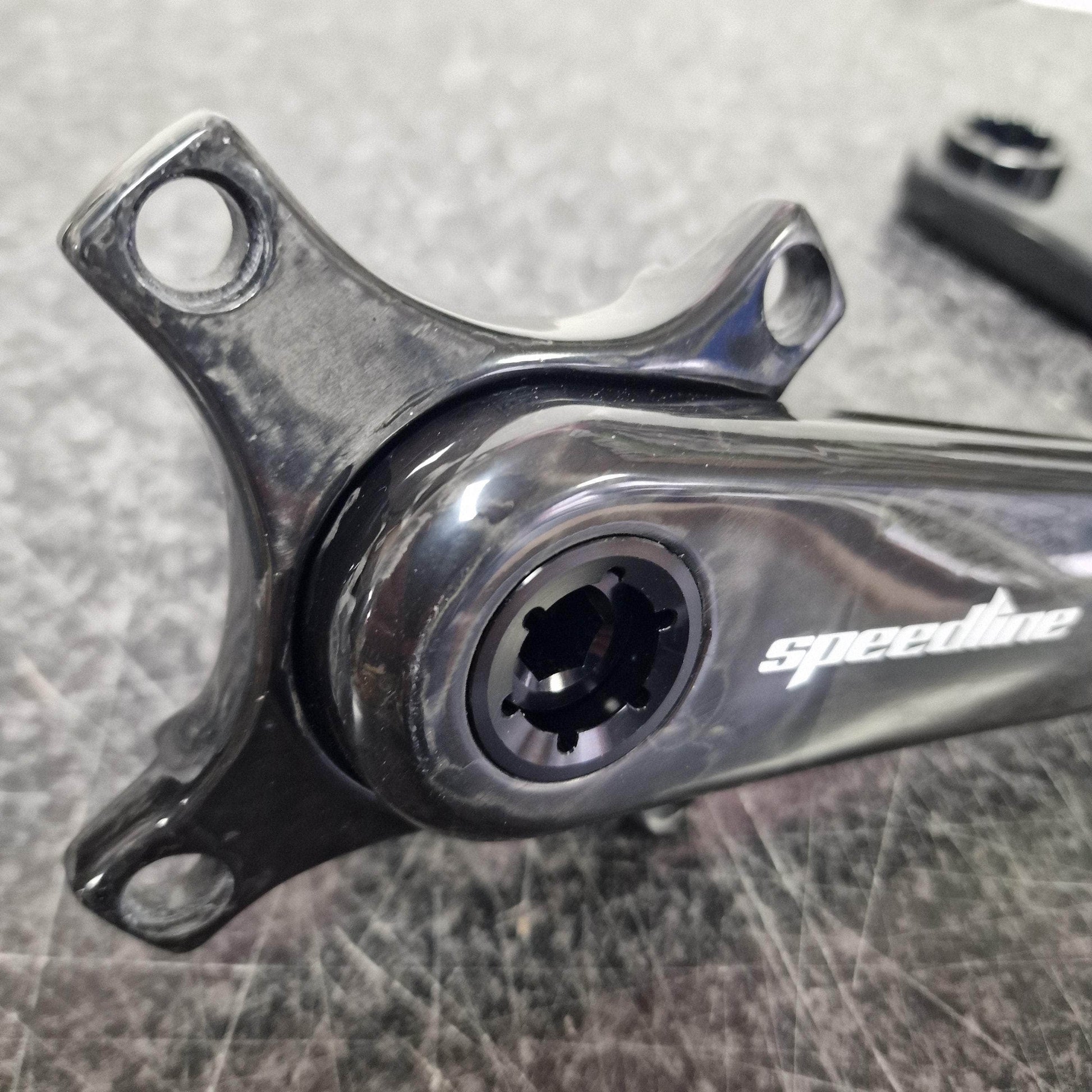 Speedline Speedline Elite Carbon Fiber Hollow BMX Race Cranks