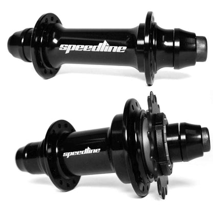 Speedline BMX Racing Black / 28h / V-Brake Speedline Killer Buzz Race BMX Hubs 3/8