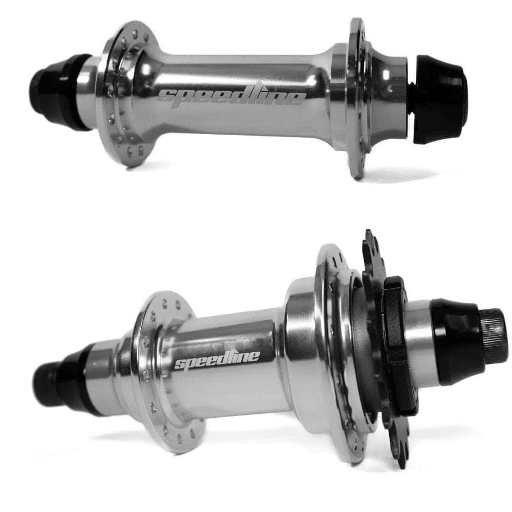 Speedline BMX Racing Polished / 28h / V-Brake Speedline Killer Buzz Race BMX Hubs 3/8