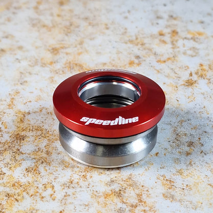 Speedline BMX Racing Red Speedline Mini Integrated 1" Conversion Race Headset