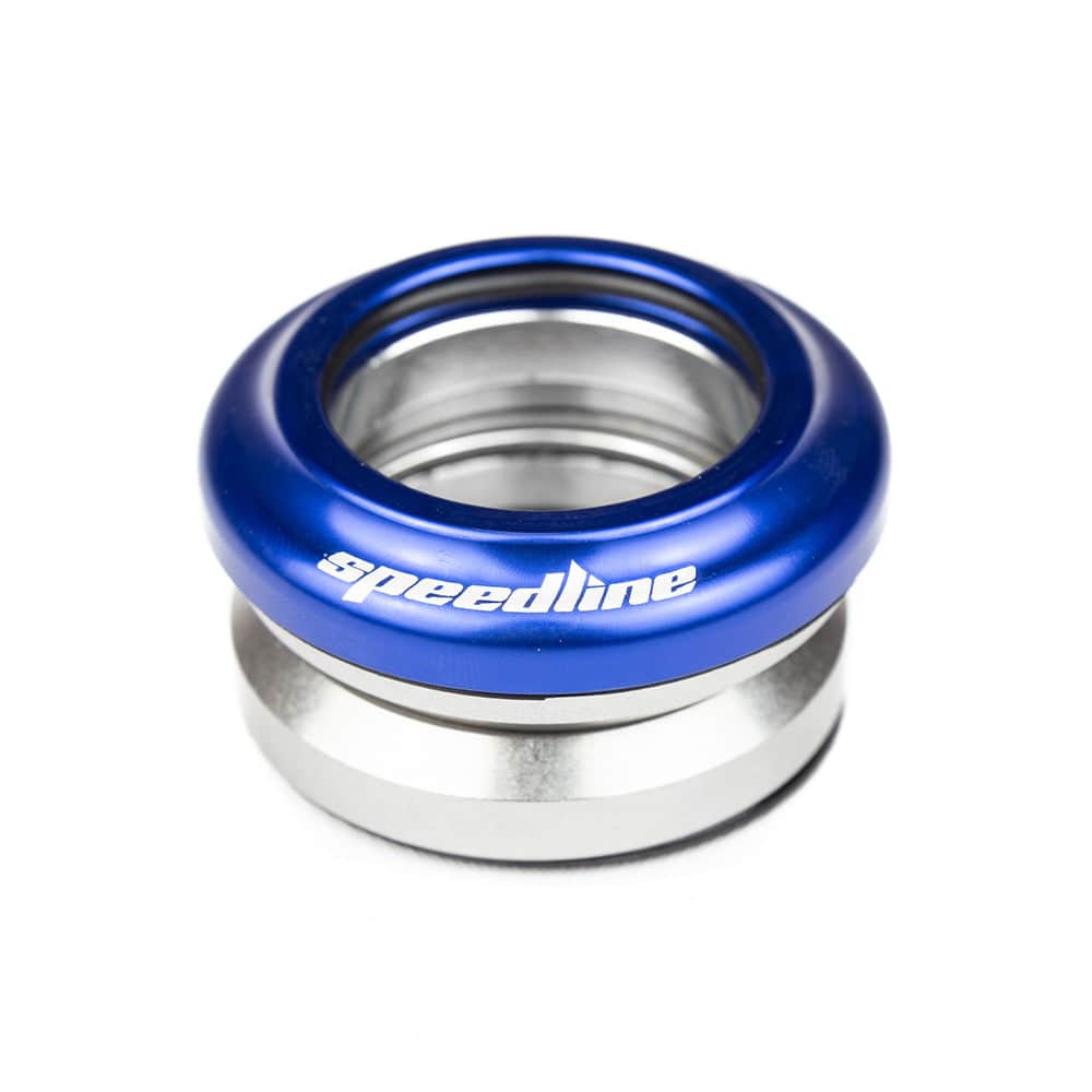 Speedline BMX Racing Blue Speedline Mini Integrated 1" Race Headset