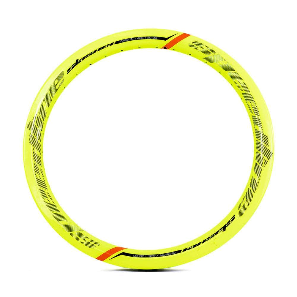 Speedline BMX Racing 36 / Hi Vis Yellow - Disc ( Front ) Speedline Parts | Slashers 406 20x1.75 Carbon Fiber BMX Rims