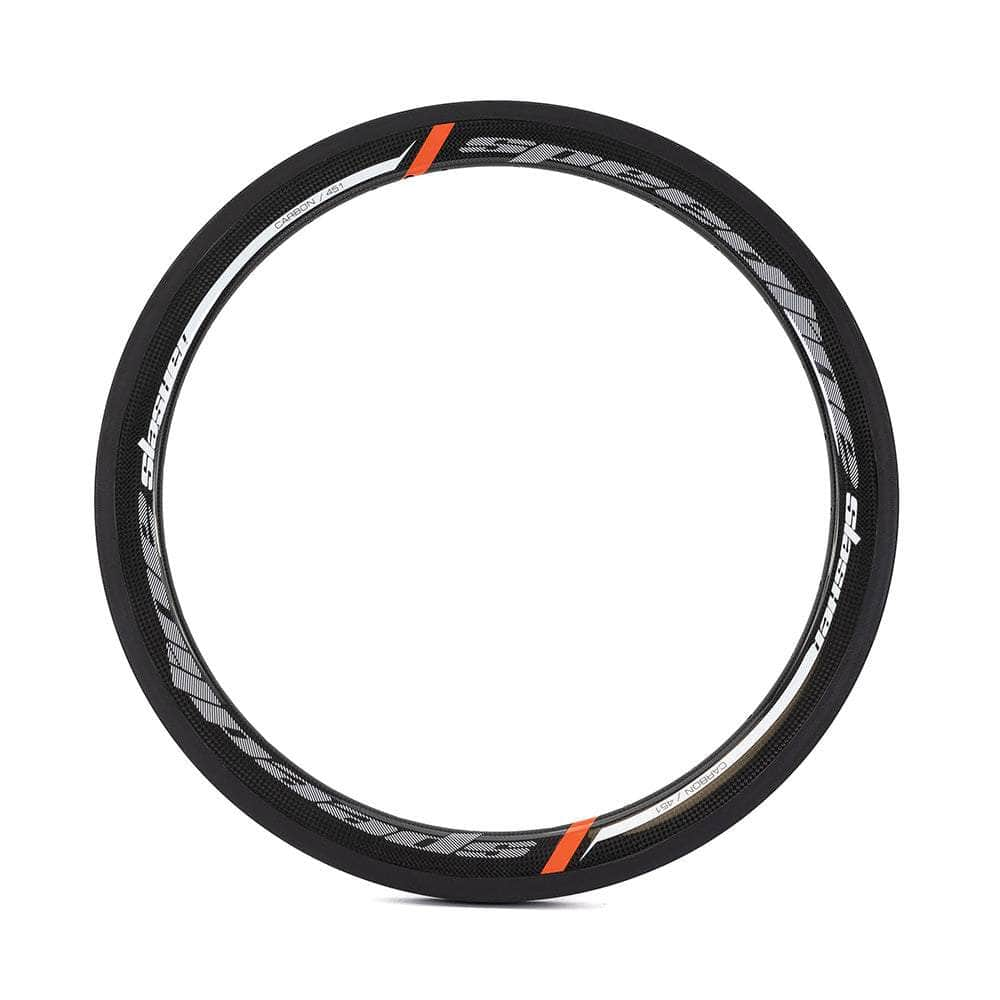 Speedline BMX Racing 28 / Gloss Black - V-Brake Speedline Parts | Slashers 451 20x1 1/8"- 1 3/8" Carbon Fiber BMX Rims