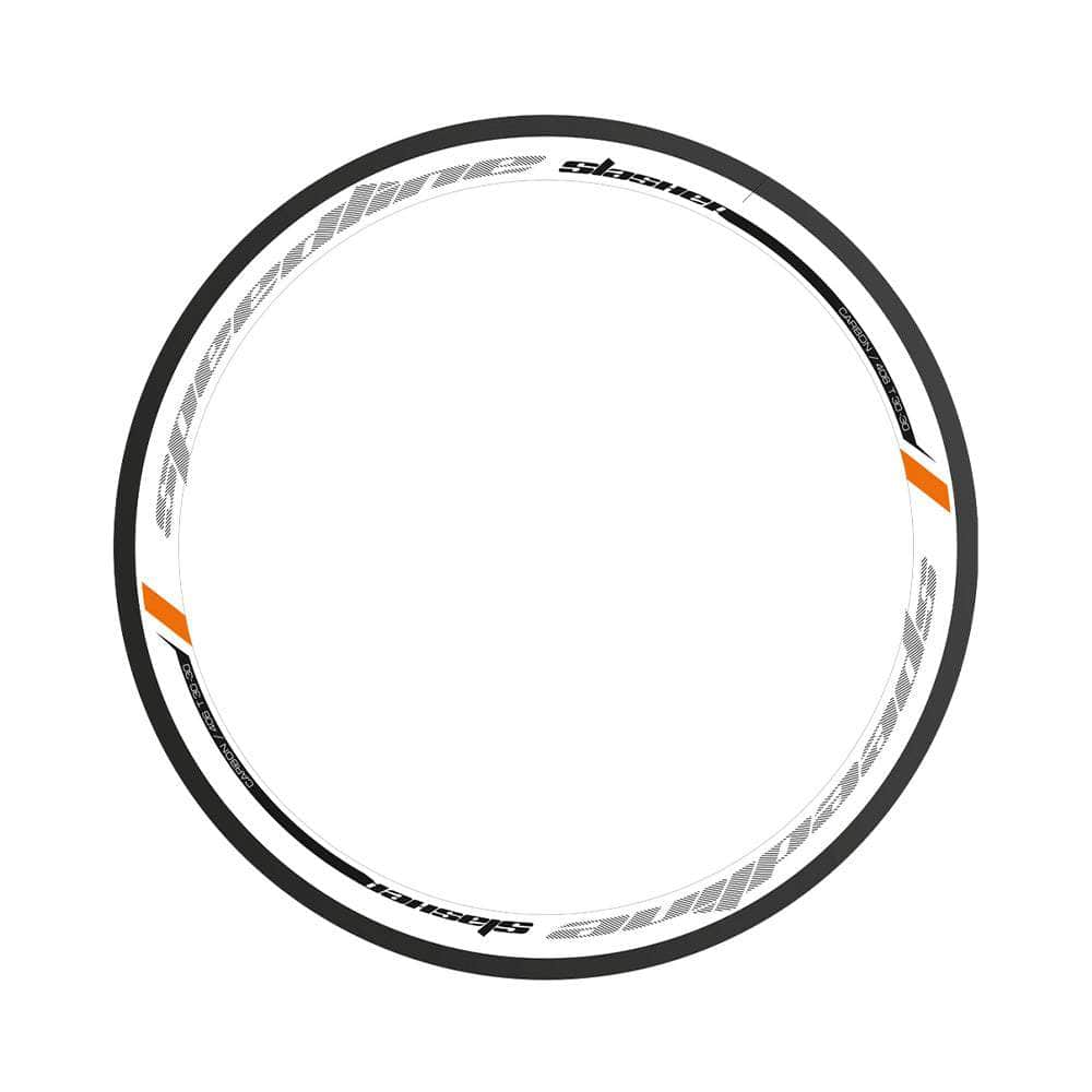 Speedline BMX Racing 28 / Gloss White - V-Brake Speedline Parts | Slashers 451 20x1 1/8"- 1 3/8" Carbon Fiber BMX Rims