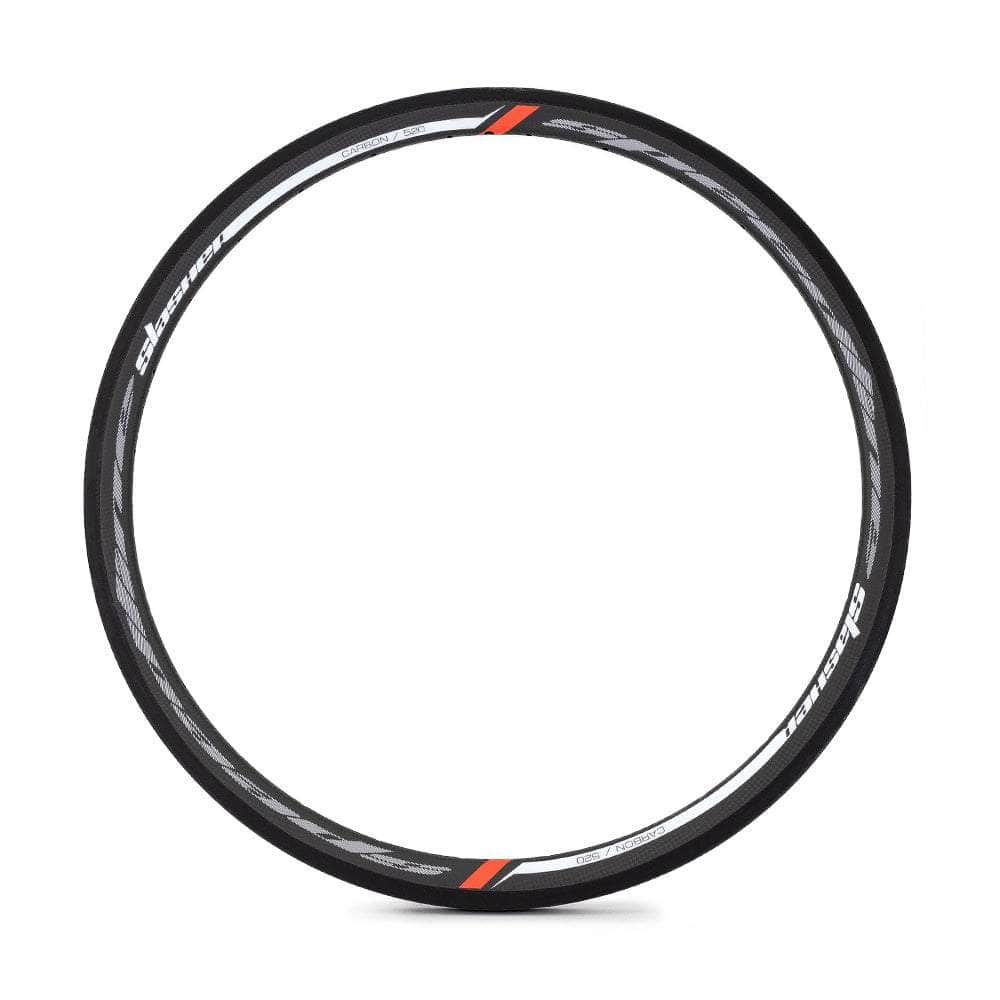 Speedline BMX Racing 28 / Gloss Black - V-Brake Speedline Parts | Slashers 520 24x1 1/8"- 1 3/8" Carbon Fiber BMX Rims