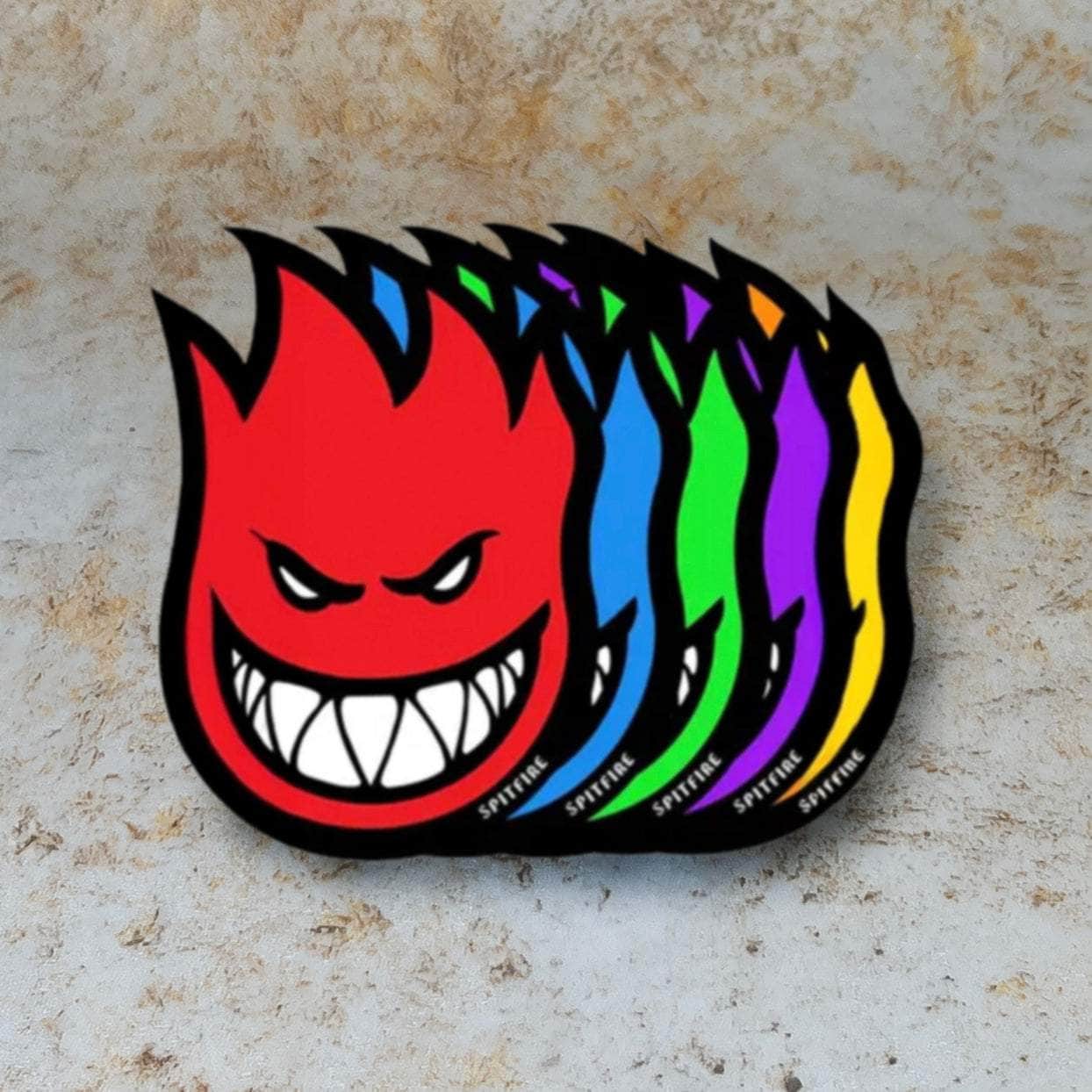 Spitfire Bighead Fireball Sticker | Alans BMX