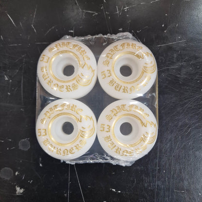 Spitfire Skateboards Spitfire Burner Bighead 99A White Skateboard Wheels