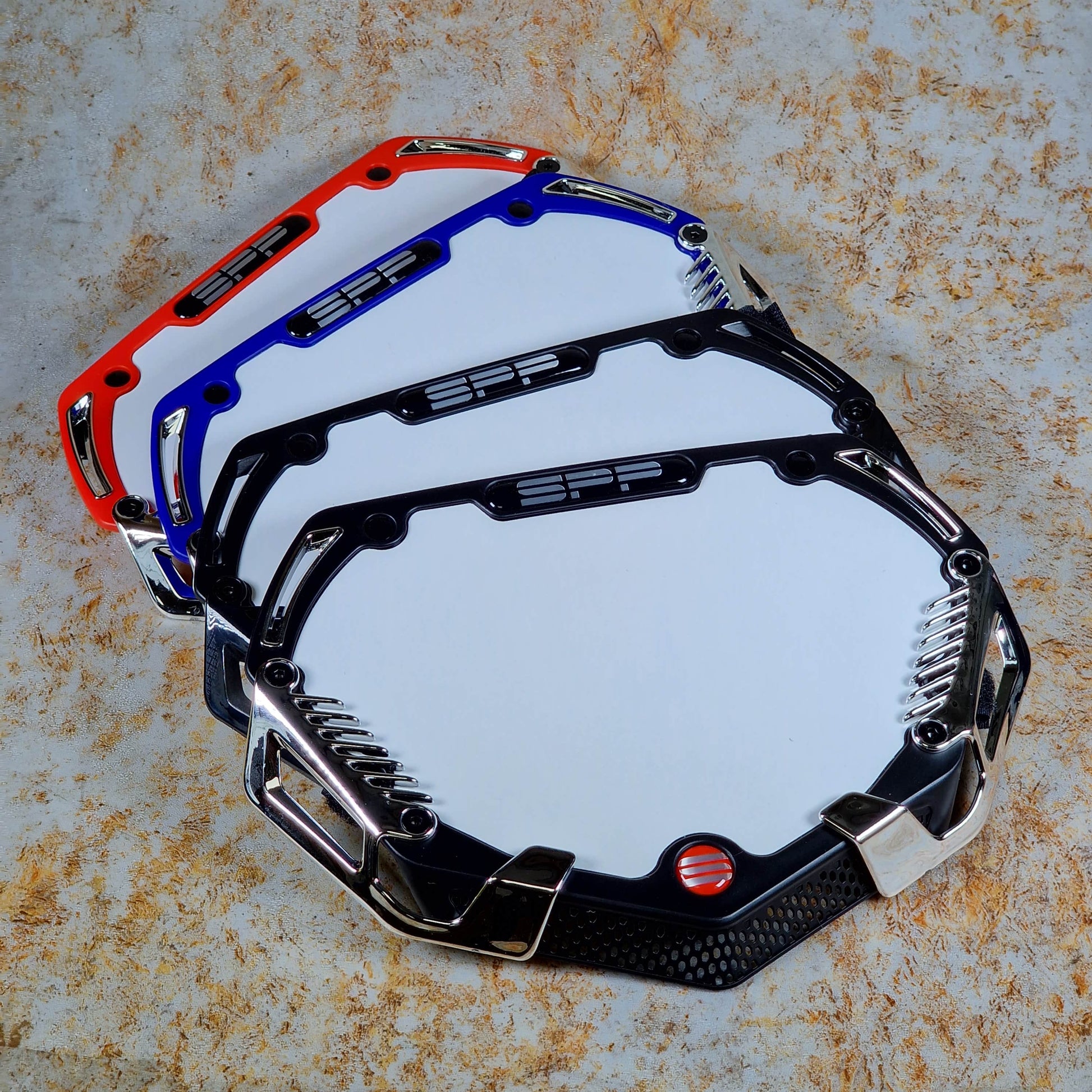 SPP BMX Racing SPP 7 PC Expert High Density PP Number Plate System