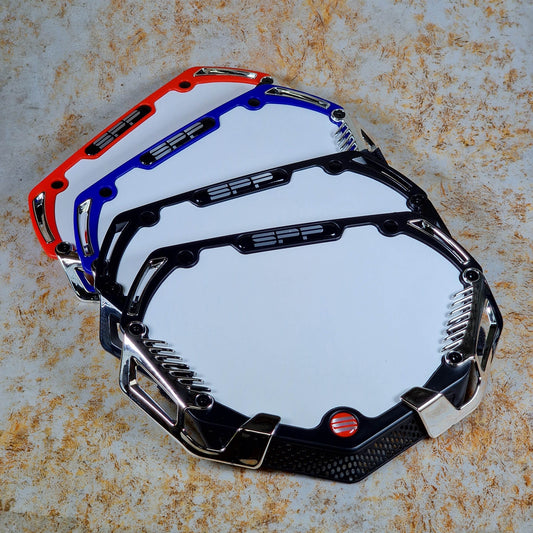 SPP BMX Racing SPP 7 PC Expert High Density PP Number Plate System