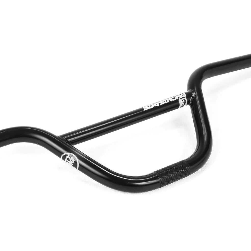 Stay Strong BMX Racing Black / 5.75 / 22.2mm Standard Stay Strong Chevron Cruiser Cro-Mo Race Bars