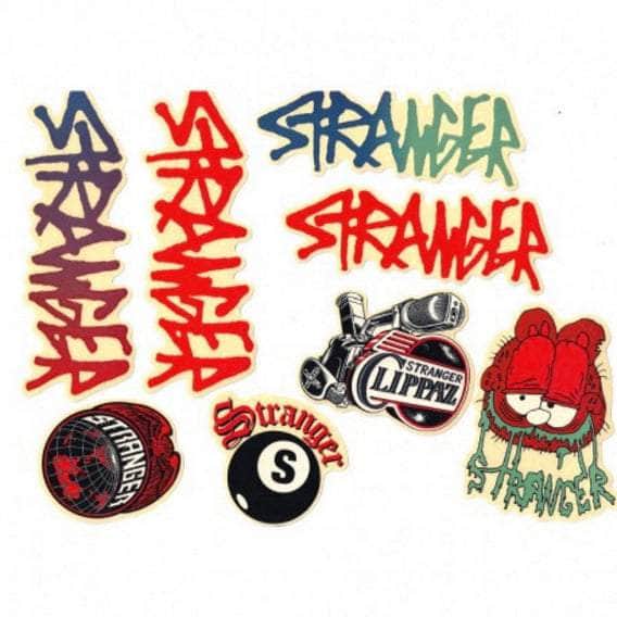 Stranger BMX Parts Stranger 8pc Assorted Sticker Pack