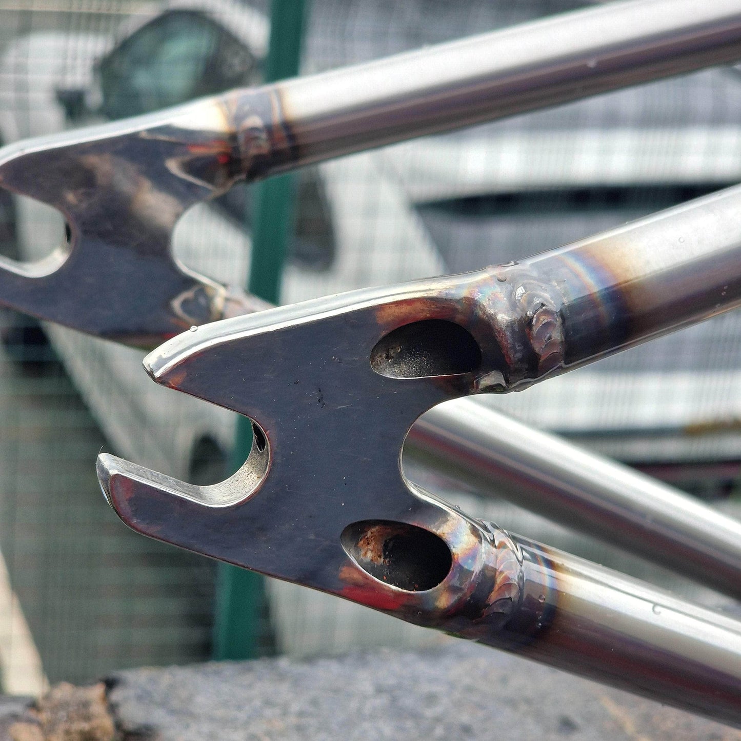 Stranger BMX Parts 21.1 / Gloss Raw Stranger Basil 22 Crew Frame Gloss Raw