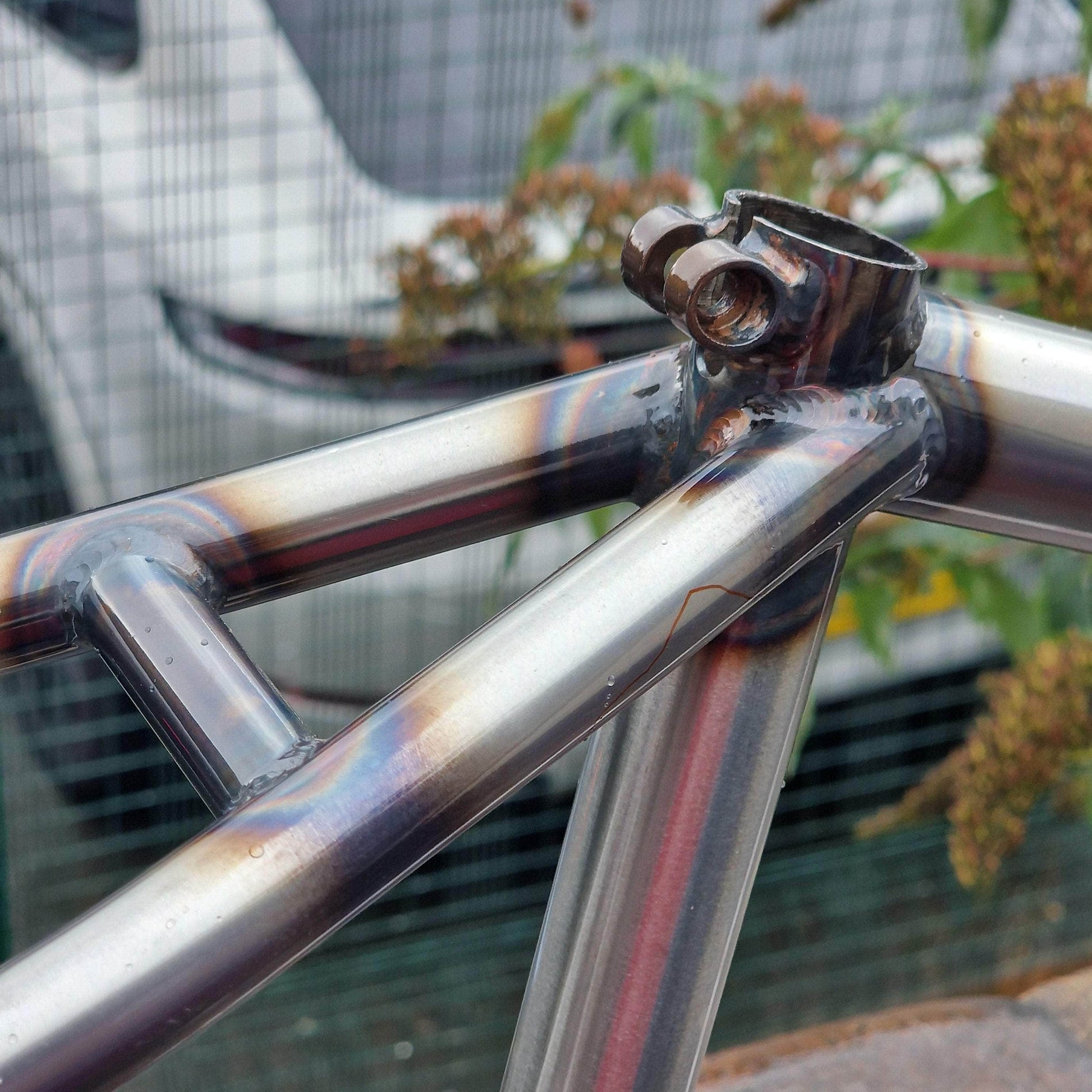 Stranger BMX Parts 21.1 / Gloss Raw Stranger Basil 22 Crew Frame Gloss Raw