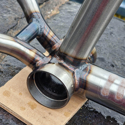 Stranger BMX Parts 21.1 / Gloss Raw Stranger Basil 22 Crew Frame Gloss Raw