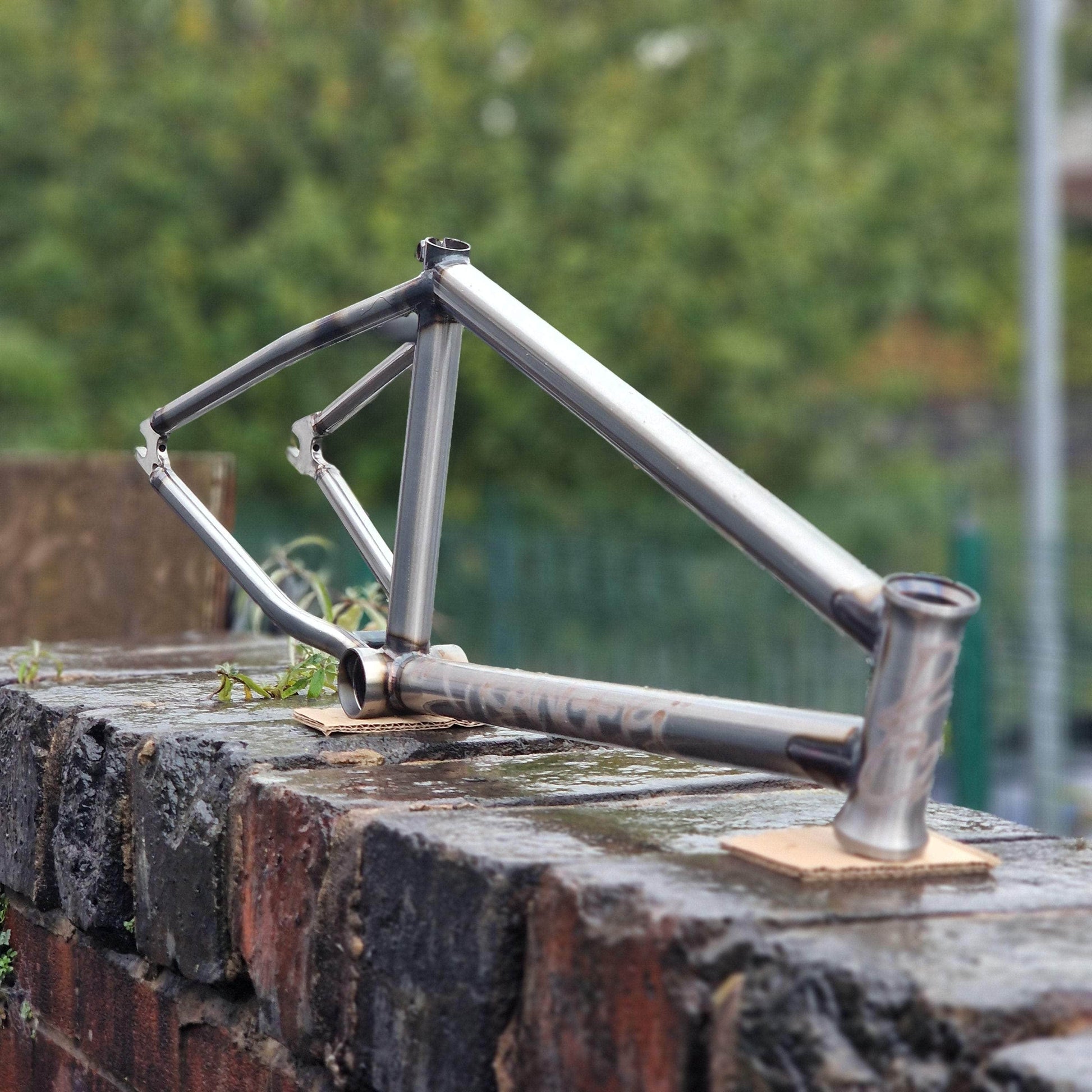 Stranger BMX Parts 21.1 / Gloss Raw Stranger Basil 22 Crew Frame Gloss Raw