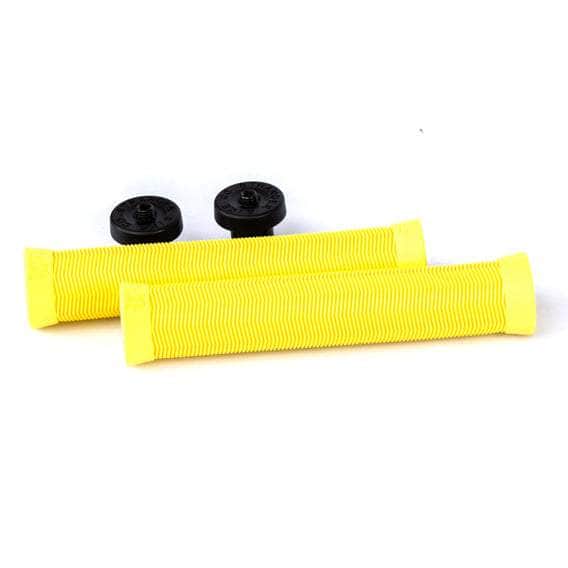 Stranger BMX Parts Yellow Stranger Piston Flangeless Super Soft Grips