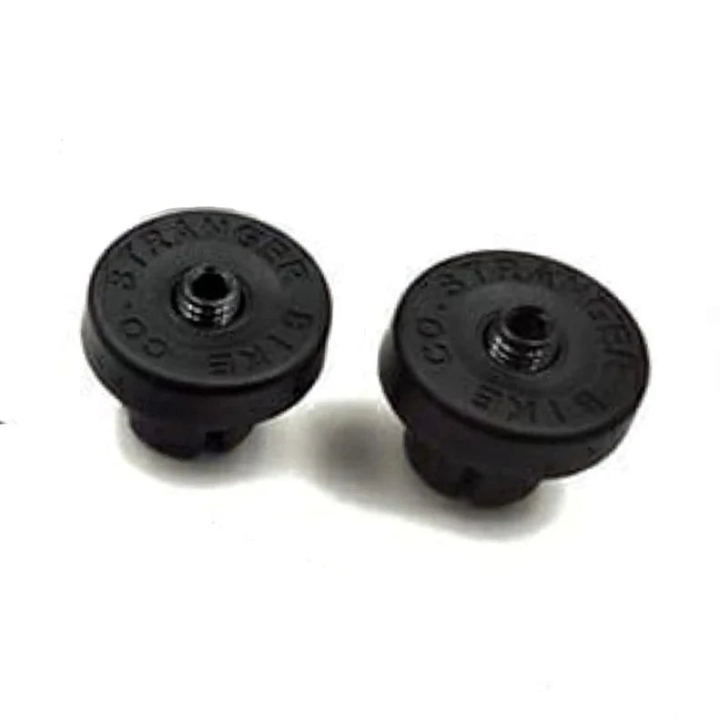 Stranger BMX Parts Black Stranger Plugz Bar Ends Black