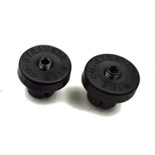 Stranger BMX Parts Black Stranger Plugz Bar Ends Black