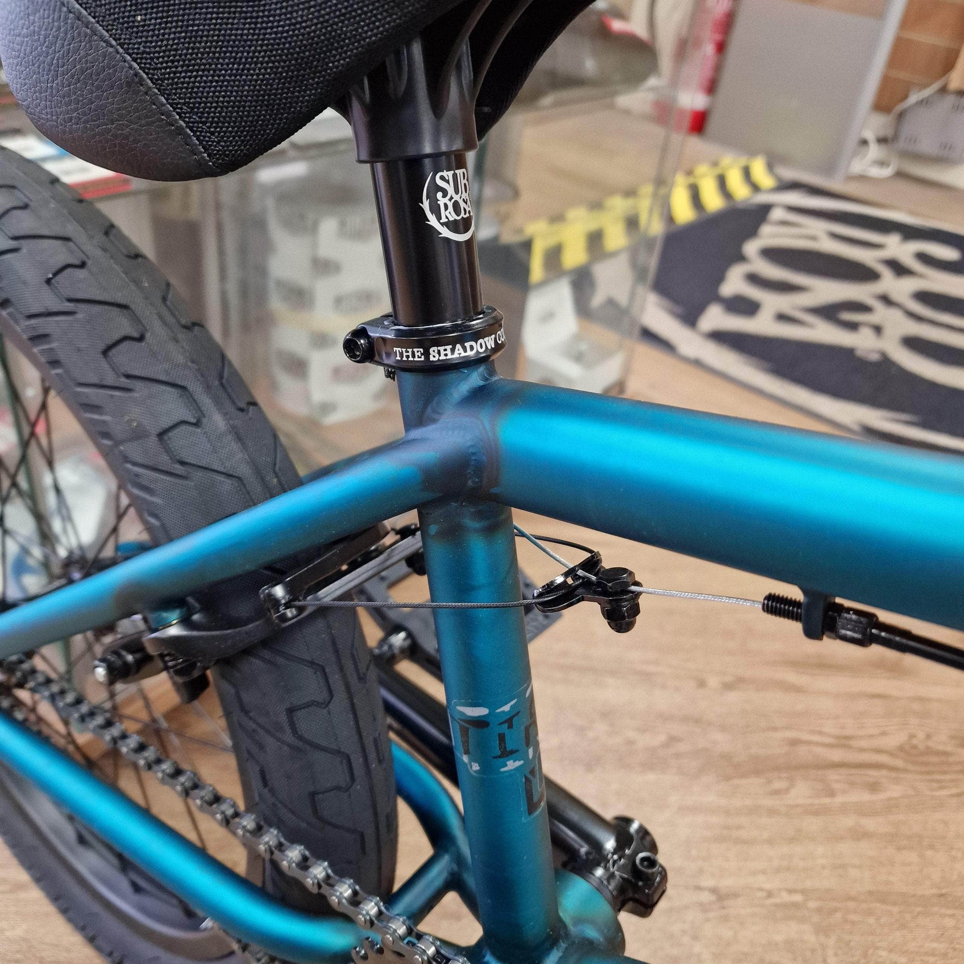 Subrosa BMX Bikes Matte Trans Teal / 20.75 Subrosa 2022 Tiro L 20.75" TT Bike Matte Trans Teal