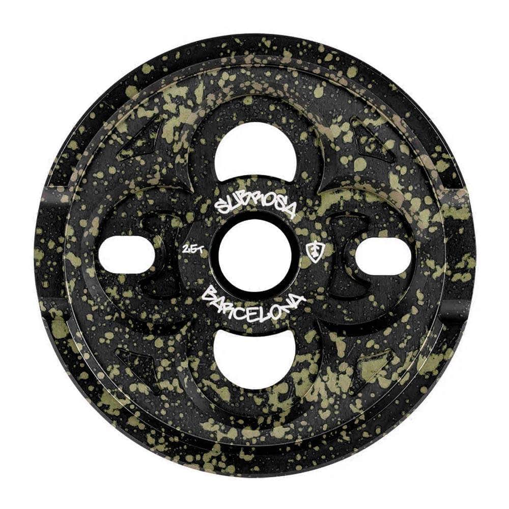 Subrosa BMX Parts 25t / Matte Bandit Black Subrosa Barcelona Guard Sprocket