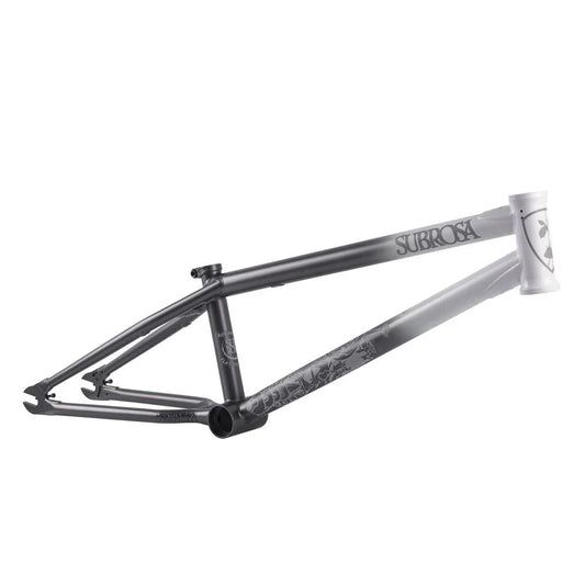 Subrosa BMX Flatland Subrosa Body Snatcher Flatland Frame Matte White / Silver Fade