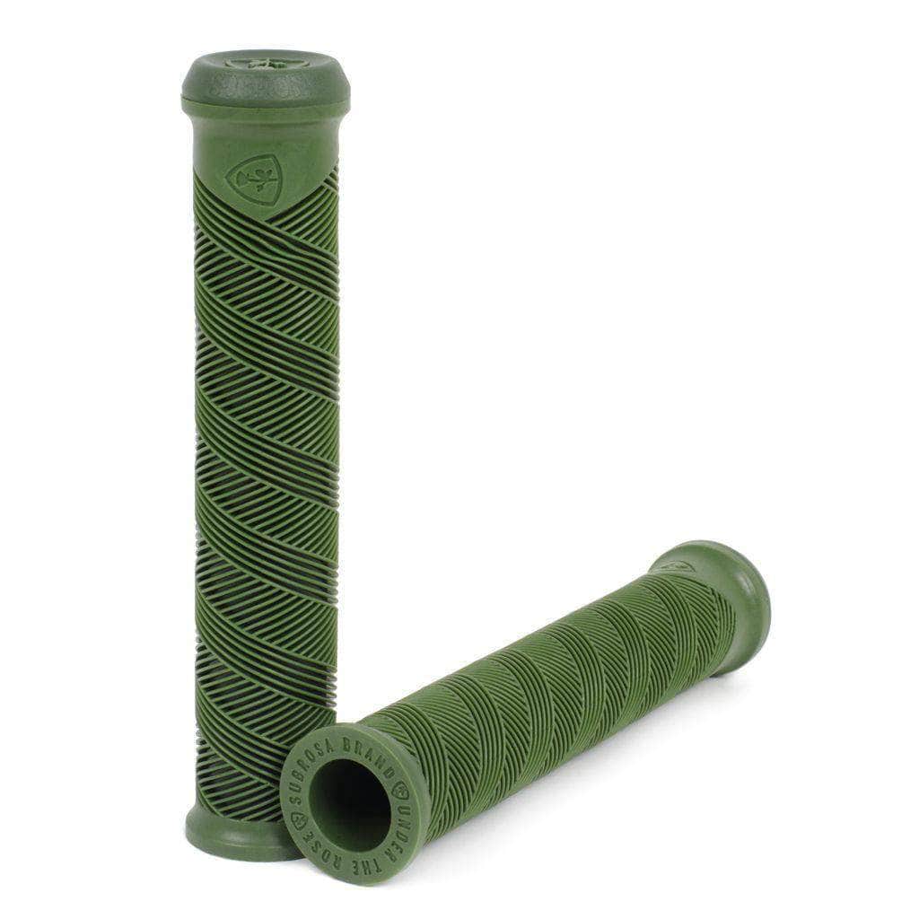 Subrosa BMX Parts Army Green Subrosa Dialed Flangeless DCR Grips