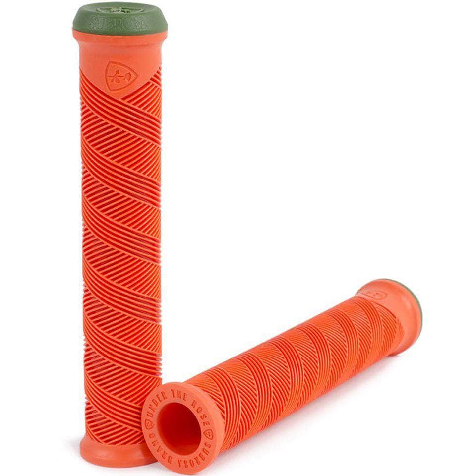 Subrosa BMX Parts Hunter Orange Subrosa Dialed Flangeless DCR Grips