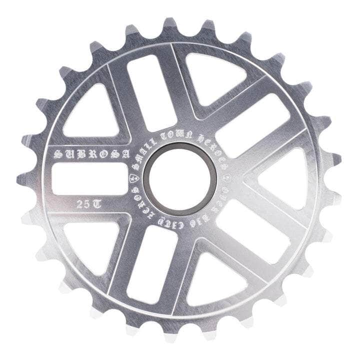 Subrosa BMX Parts 25T / Polished Subrosa Hero Sprocket