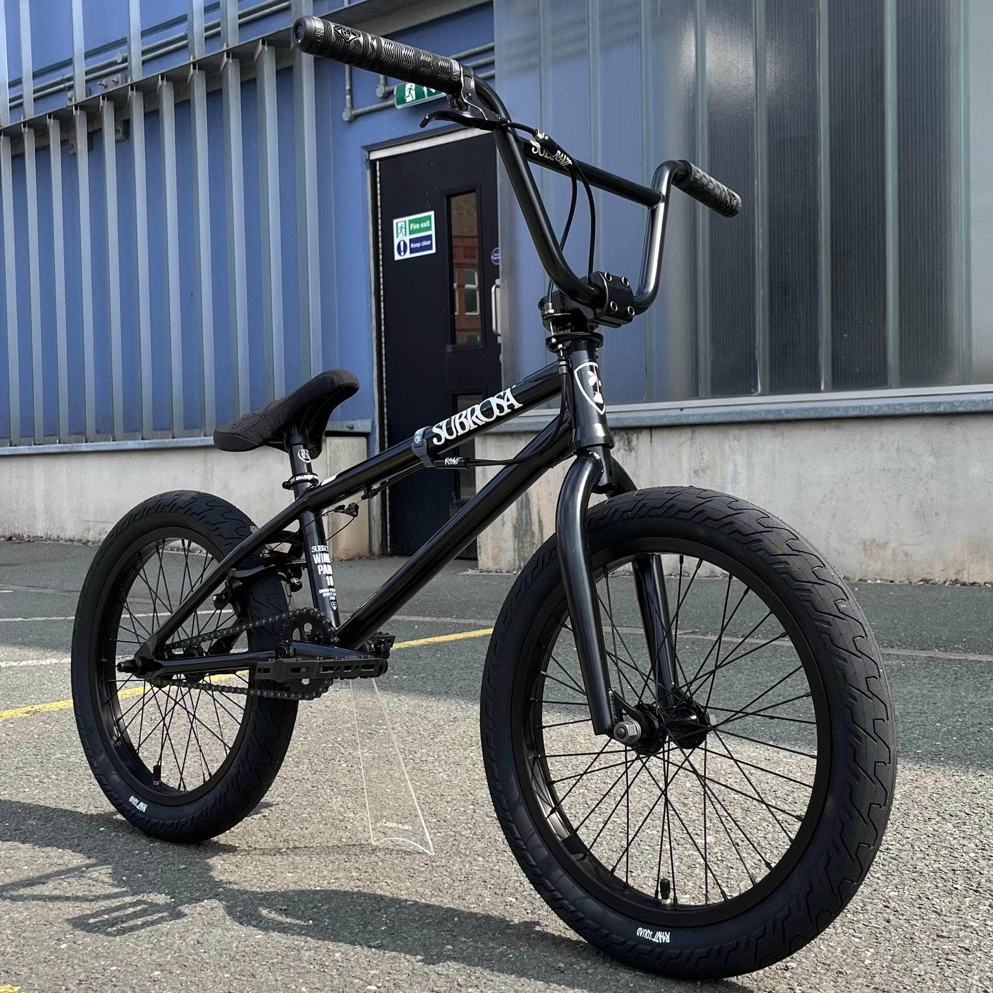 Subrosa Wings Park 18 Inch Bike Black Alans BMX1