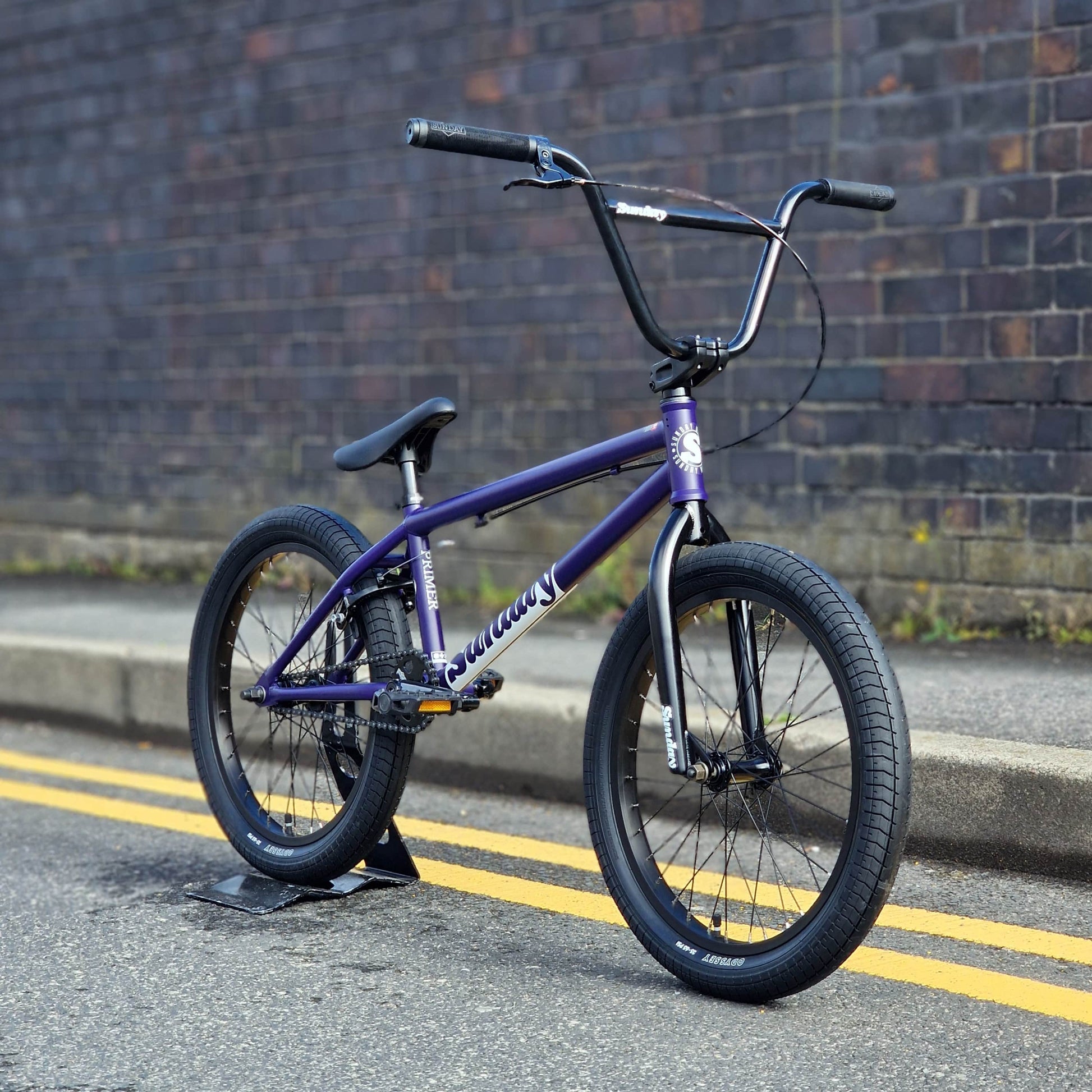 Sunday BMX Bikes Matte Midnight Purple / 21 Sunday 2025 Primer 21" TT Bike Matte Midnight Purple