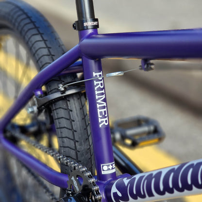 Sunday BMX Bikes Matte Midnight Purple / 21 Sunday 2025 Primer 21" TT Bike Matte Midnight Purple