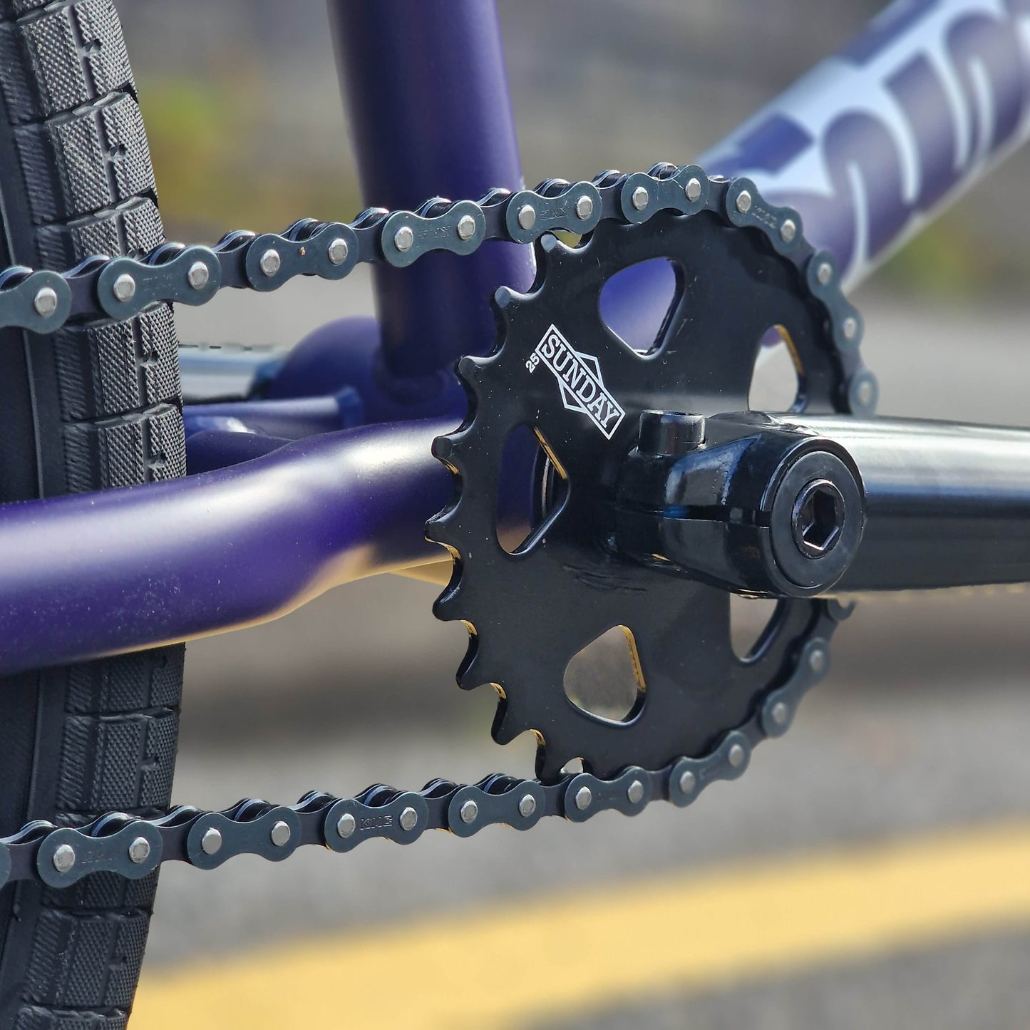 Sunday BMX Bikes Matte Midnight Purple / 21 Sunday 2025 Primer 21" TT Bike Matte Midnight Purple