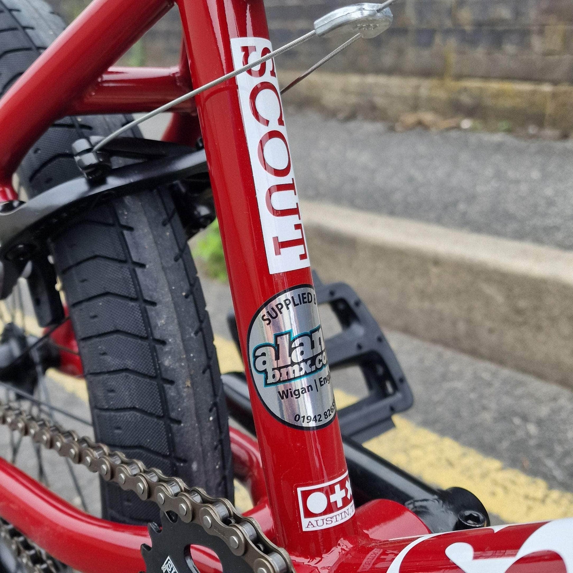 Sunday BMX Bikes Gloss Maroon / 21 Sunday 2025 Scout 21" TT Bike Gloss Maroon