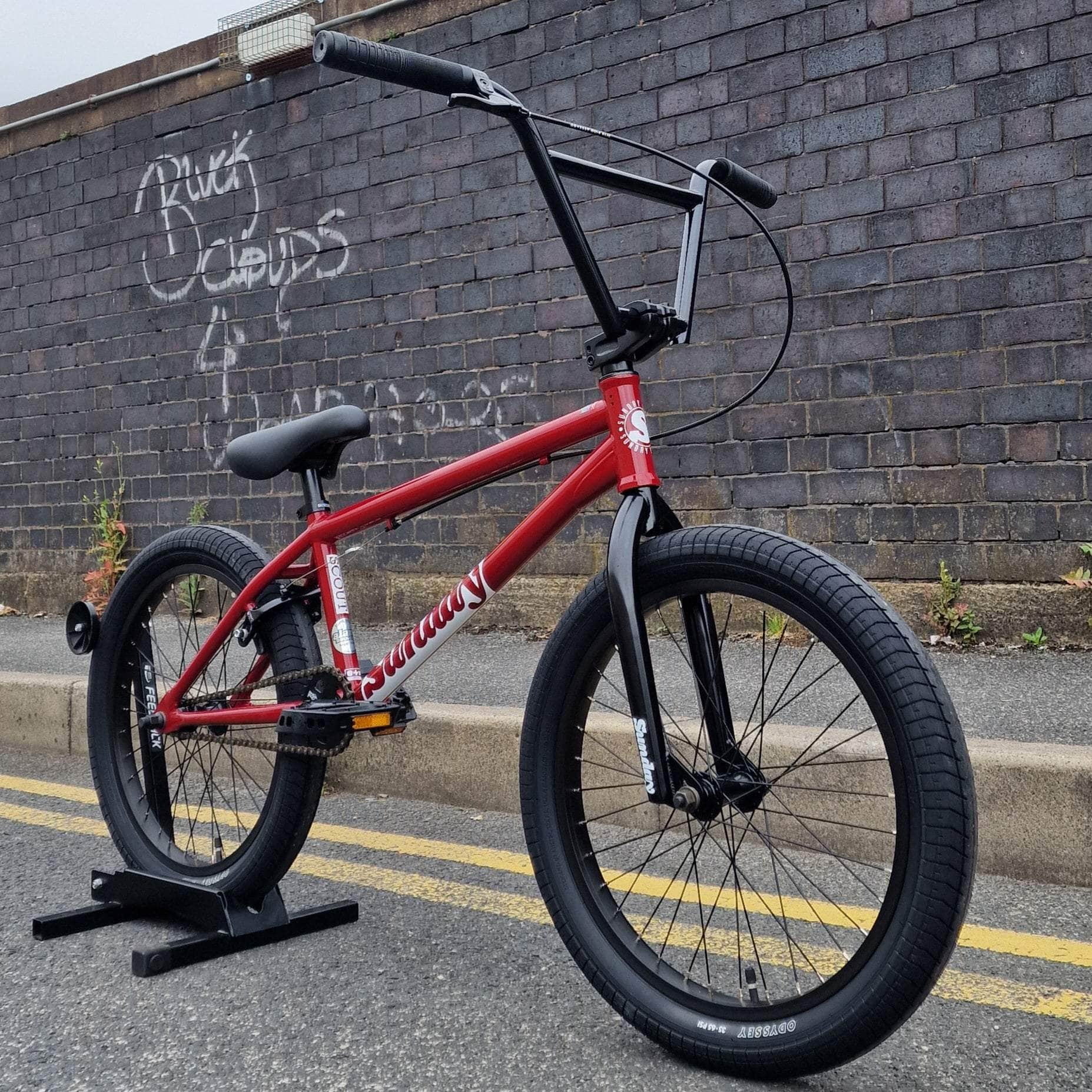Sunday BMX Bikes Gloss Maroon / 21 Sunday 2025 Scout 21" TT Bike Gloss Maroon