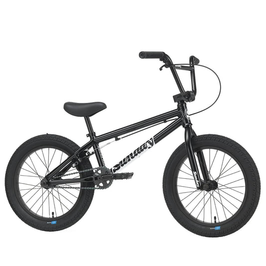 Sunday BMX Bikes Gloss Black Sunday Aluminium Primer 18 Inch Bike Gloss Black