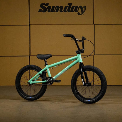 Sunday BMX Bikes Gloss Toothpaste Sunday Aluminium Primer 18 Inch Bike Gloss Toothpaste