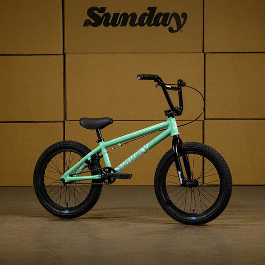 Sunday BMX Bikes Gloss Toothpaste Sunday Aluminium Primer 18 Inch Bike Gloss Toothpaste