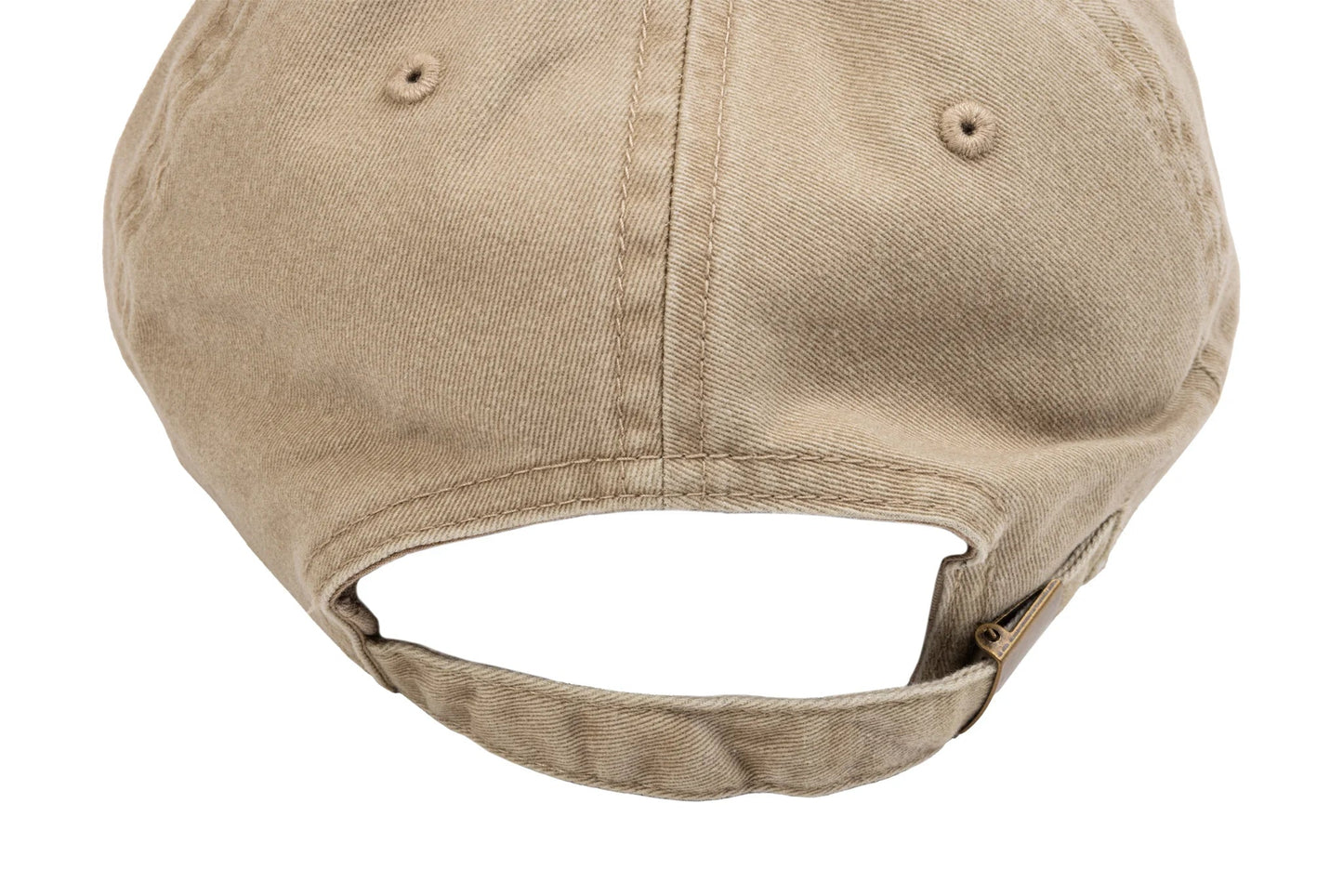 Sunday Clothing & Shoes Tan / Black Sunday Badge 6-Panel Unconstructed Cap Tan / Black