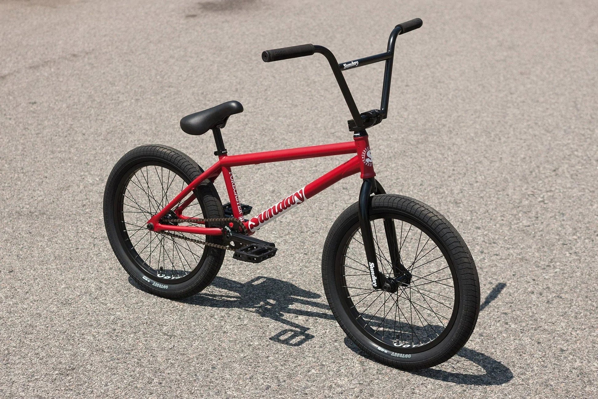 Sunday Forecaster 20.75 BMX Bike Matte Maroon Alans BMX