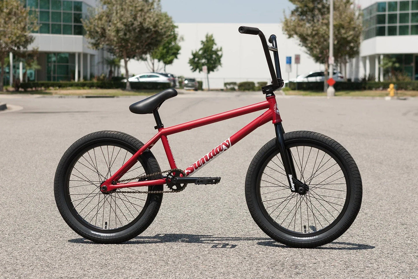 Sunday BMX Bikes Matte Maroon / 20.75 Sunday Bikes 2023 Forecaster 20.75" TT Bike Matte Maroon