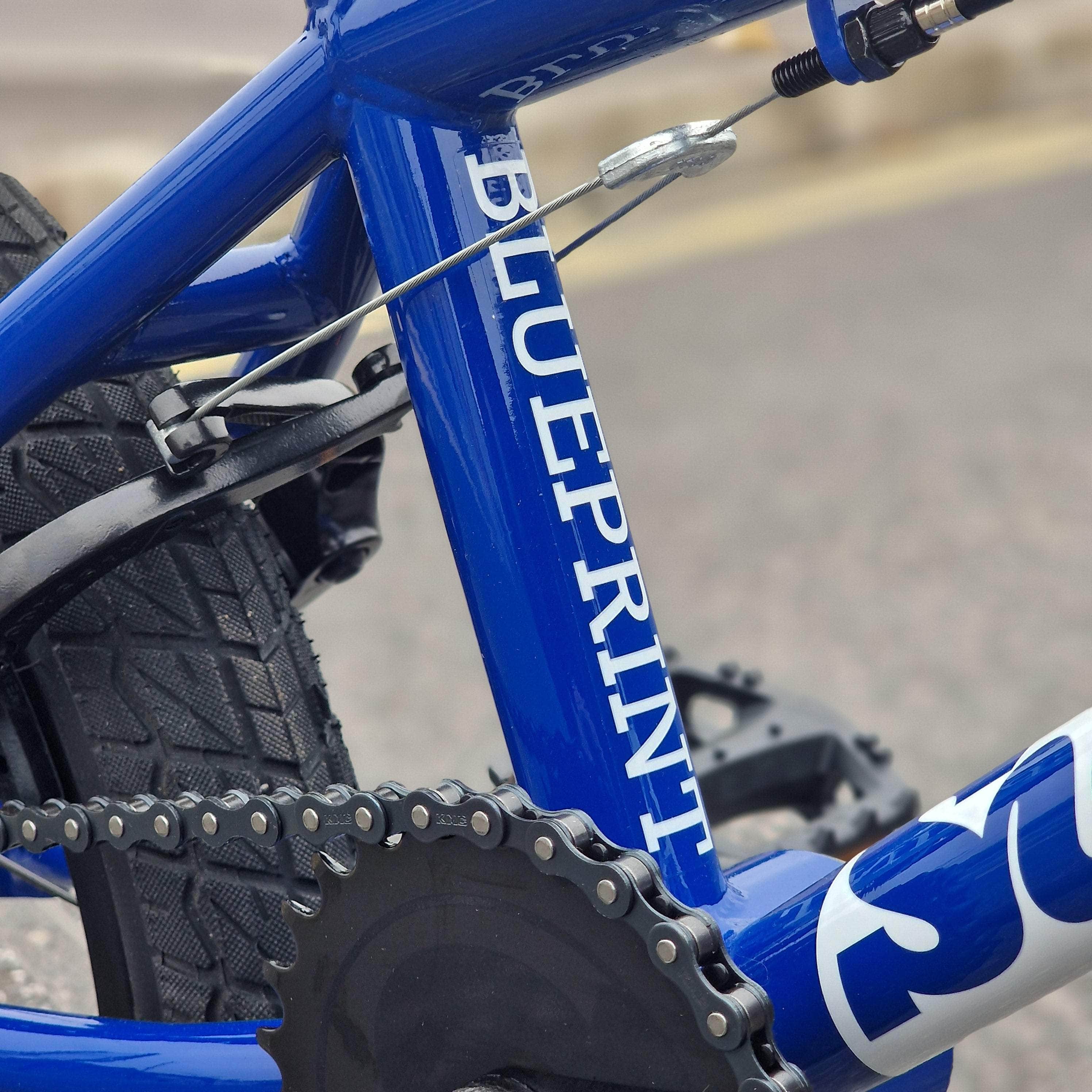 Sunday Blueprint 16 Inch Kids BMX Bike Gloss Sunday Blue | Alans BMX