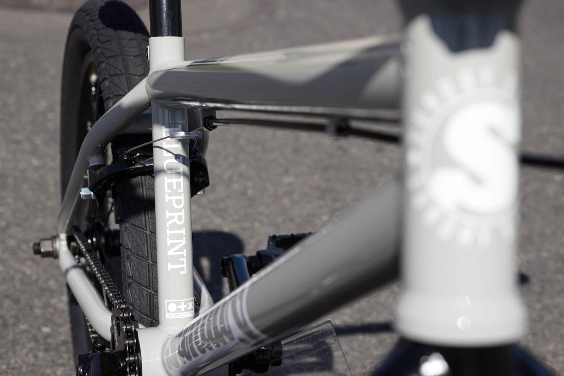 Sunday BMX Bikes Gloss Battleship Grey / 20 Sunday Blueprint 20" TT Bike Gloss Battleship Grey